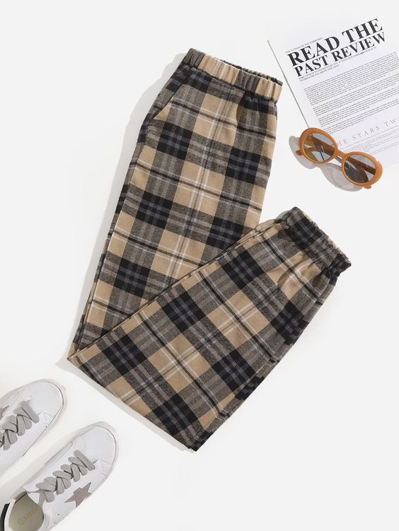 Casual Style, Celana Tartan Bernuansa Kotak Kotak