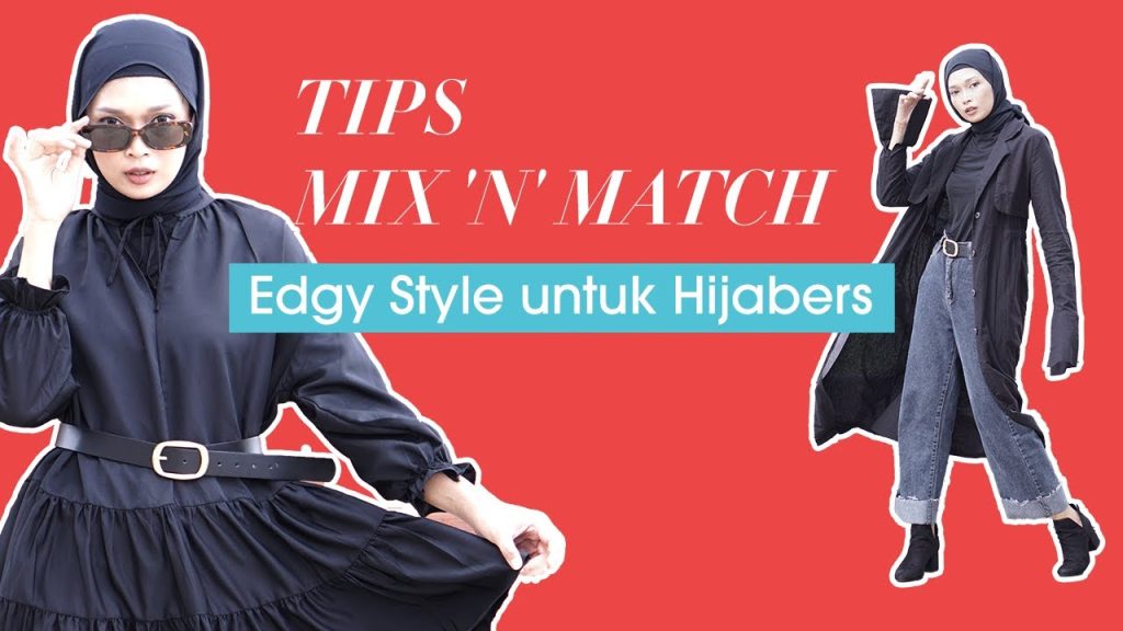 Bergaya Edgy Untuk Hijabers Cocok Buat Style Kekinian